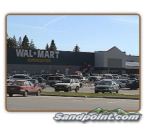 Wal Mart Supercenter in Ponderay, Idaho Wal Mart Supercenter in Ponderay, Idaho