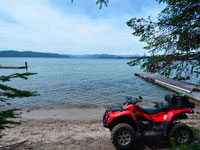 Great Priest Lake water view lot with lake access in Coolin Idaho. Priest Lake is one of the most desired vacation hot spots.