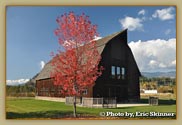 Homestead Barn in Dover Bay Developement, Dover Bay Idaho